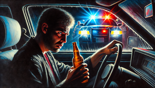 Prince William DUI Lawyer services by Dischley Law with color sketch of Prince William General District Courthouse.